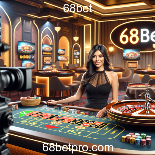 Experiência do Live Casino na 68bet: Jogar ao Vivo e Interagir